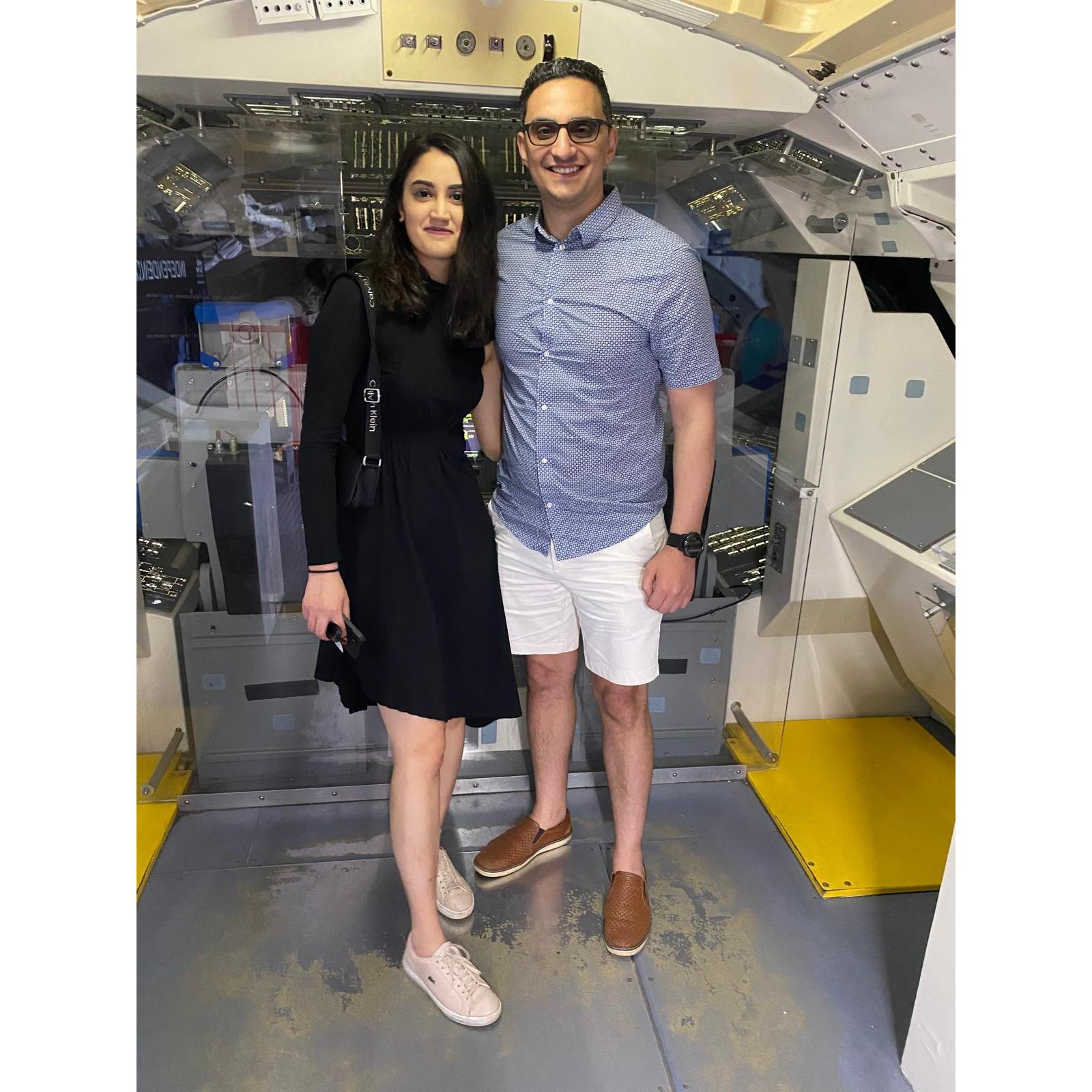 Amal's first trip to Houston