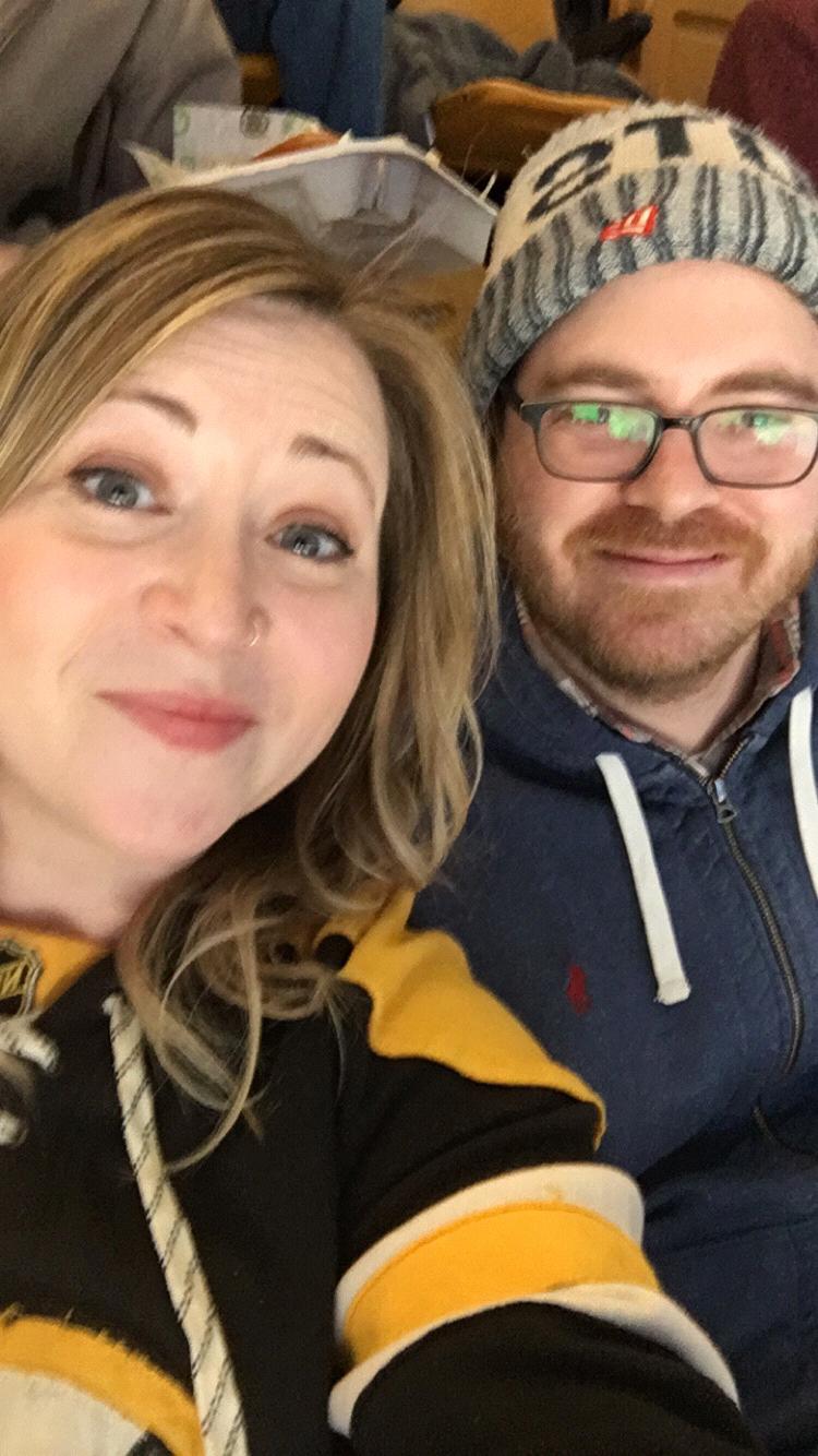 Dolan family bruins game.