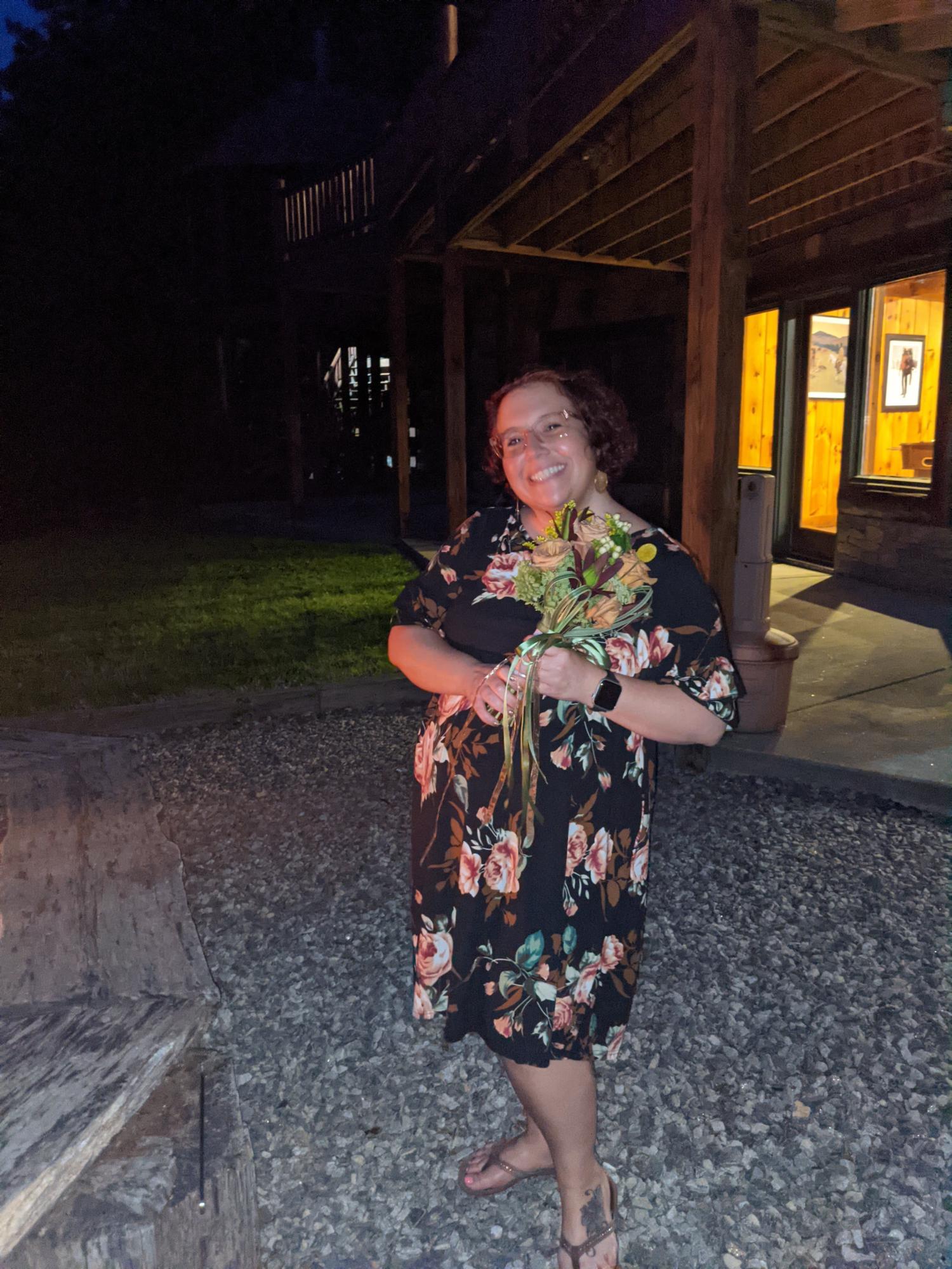 Who knew I’d catch the bouquet and get engaged in the same week 😂🥳🥰🤷🏻‍♀️🤯
