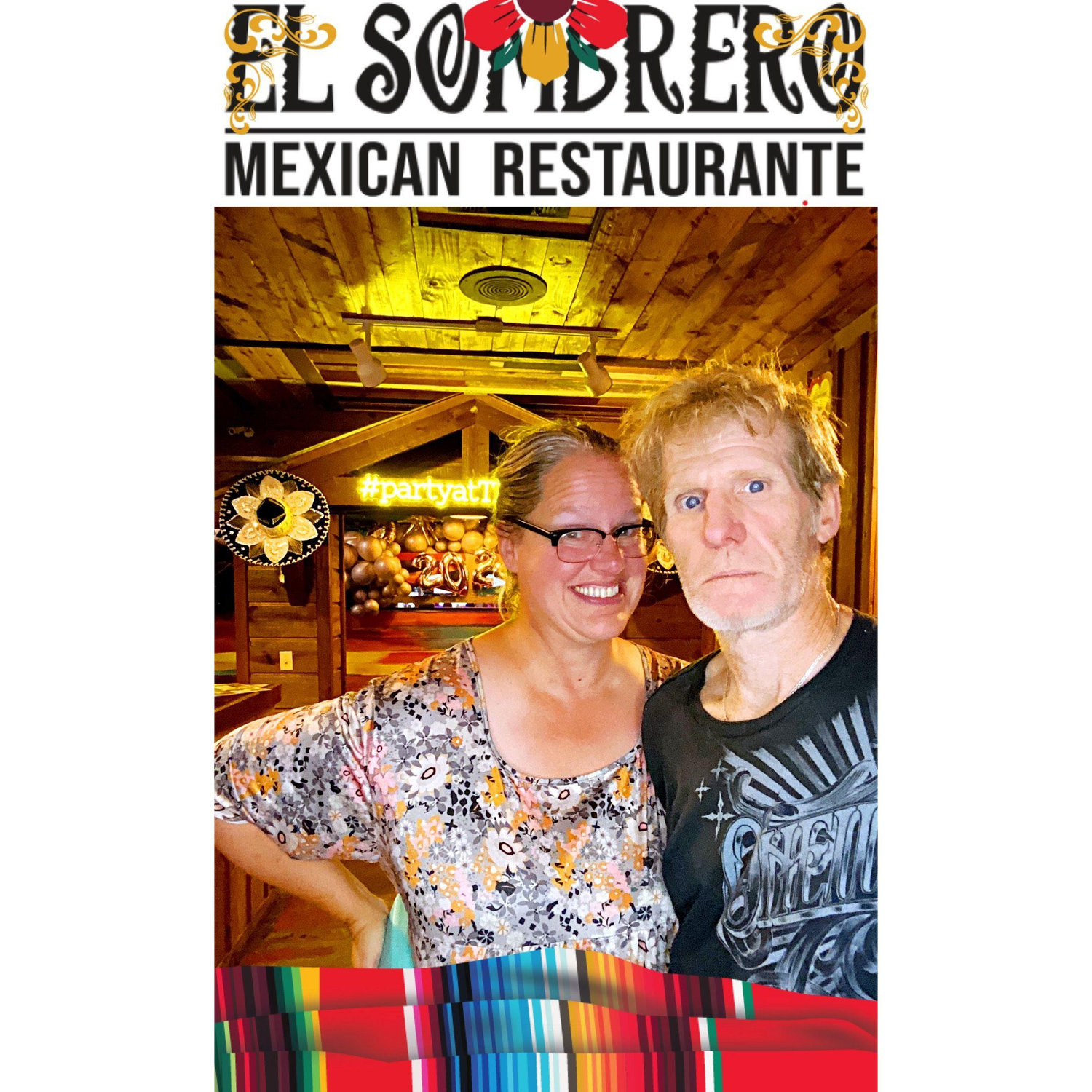 Night out for some of the best queso! Aren't candid shots the best?