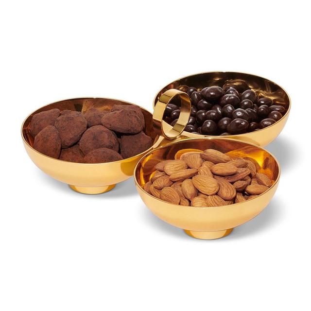 Aerin Sintra 3-Bowl Server