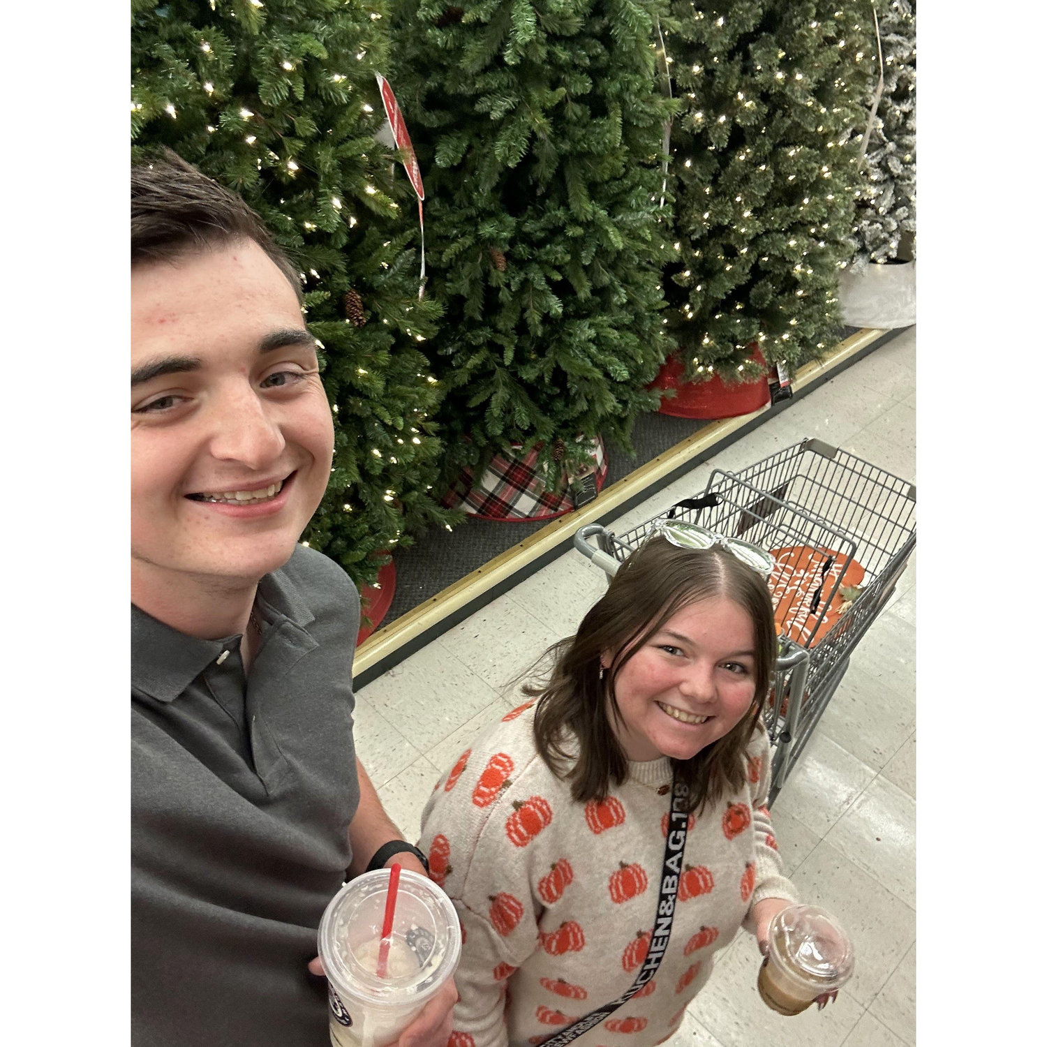Shopping for home decor at Hobby Lobby