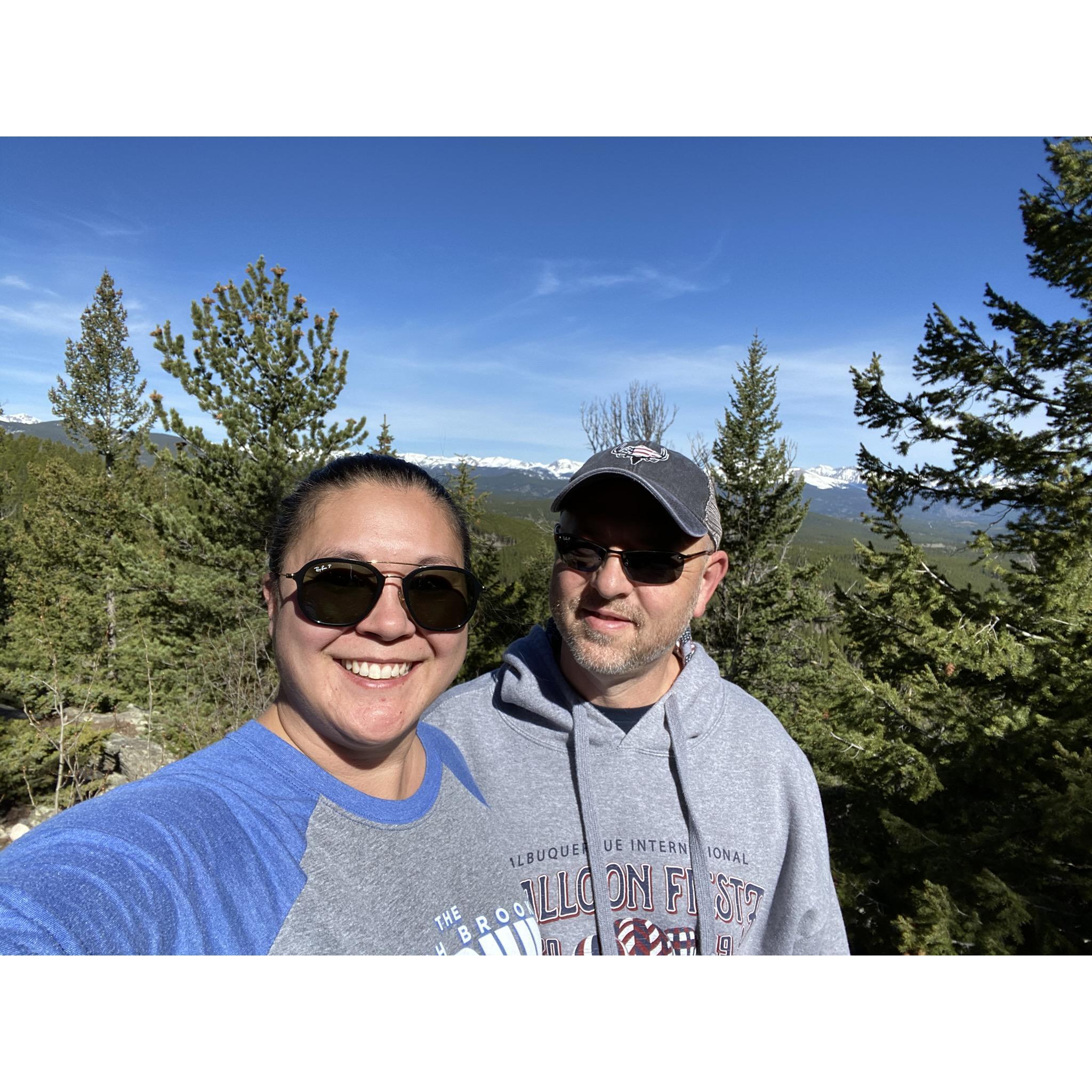 Yeah we hiked 6.7 miles and still look good. Golden Gate May 2020