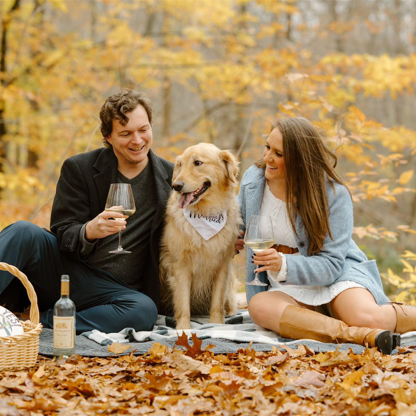 Engagement Photos at the place we had our first date, Rotary Park in Livonia, MI