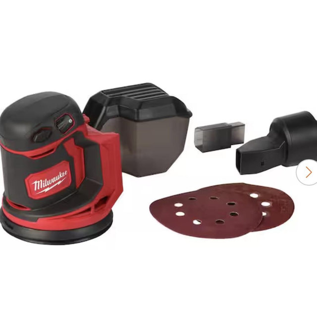 Milwaukee M18 18V Lithium-Ion Cordless 5 in. Random Orbit Sander (Tool-Only) 2648-20