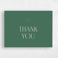 Green Wedding Thank You - Mendoza Landscape
