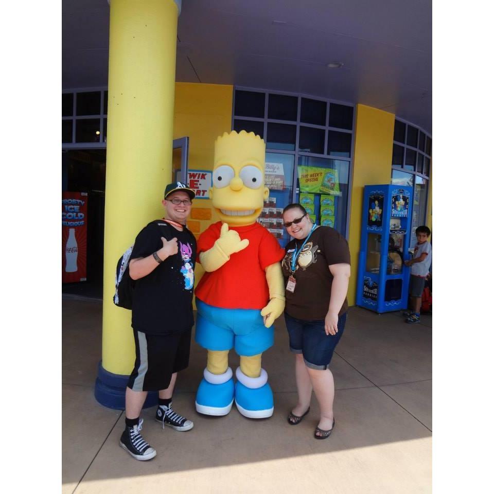 Universal with Bart Simpson