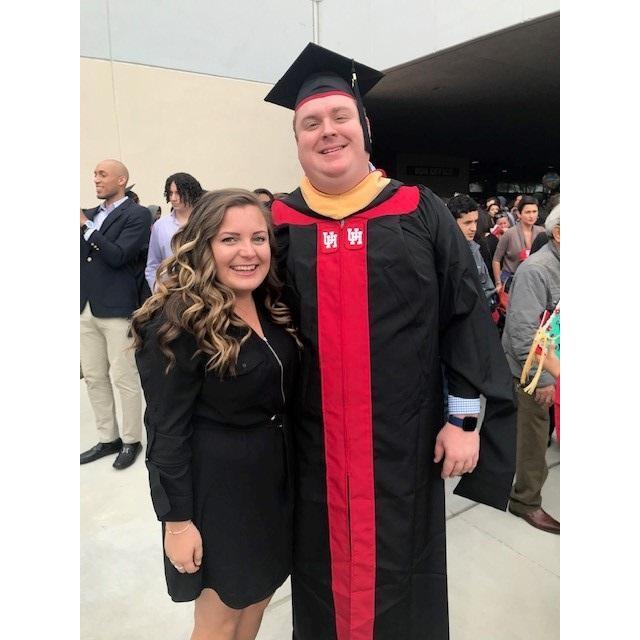 Evan's Masters Graduation