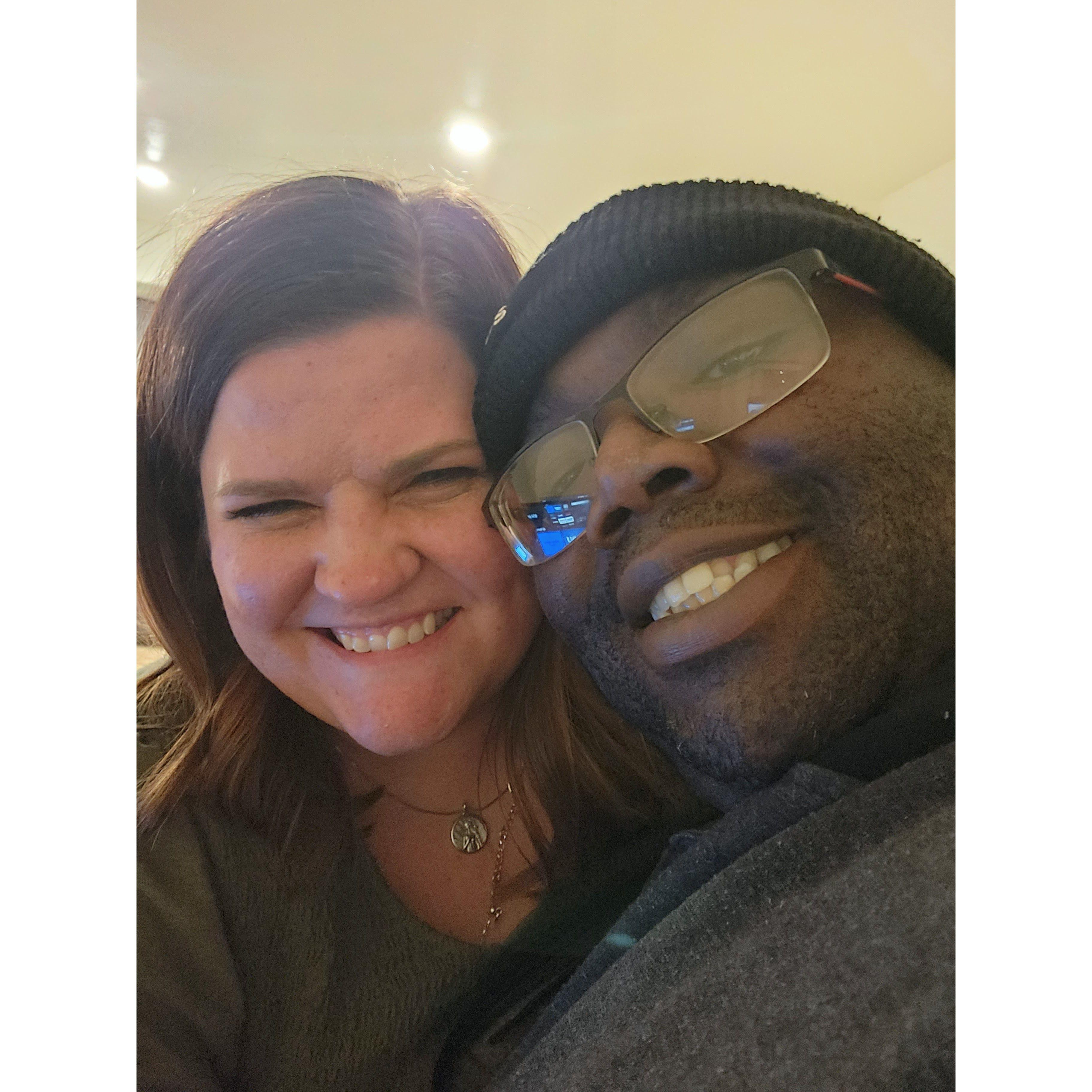 Our first picture together