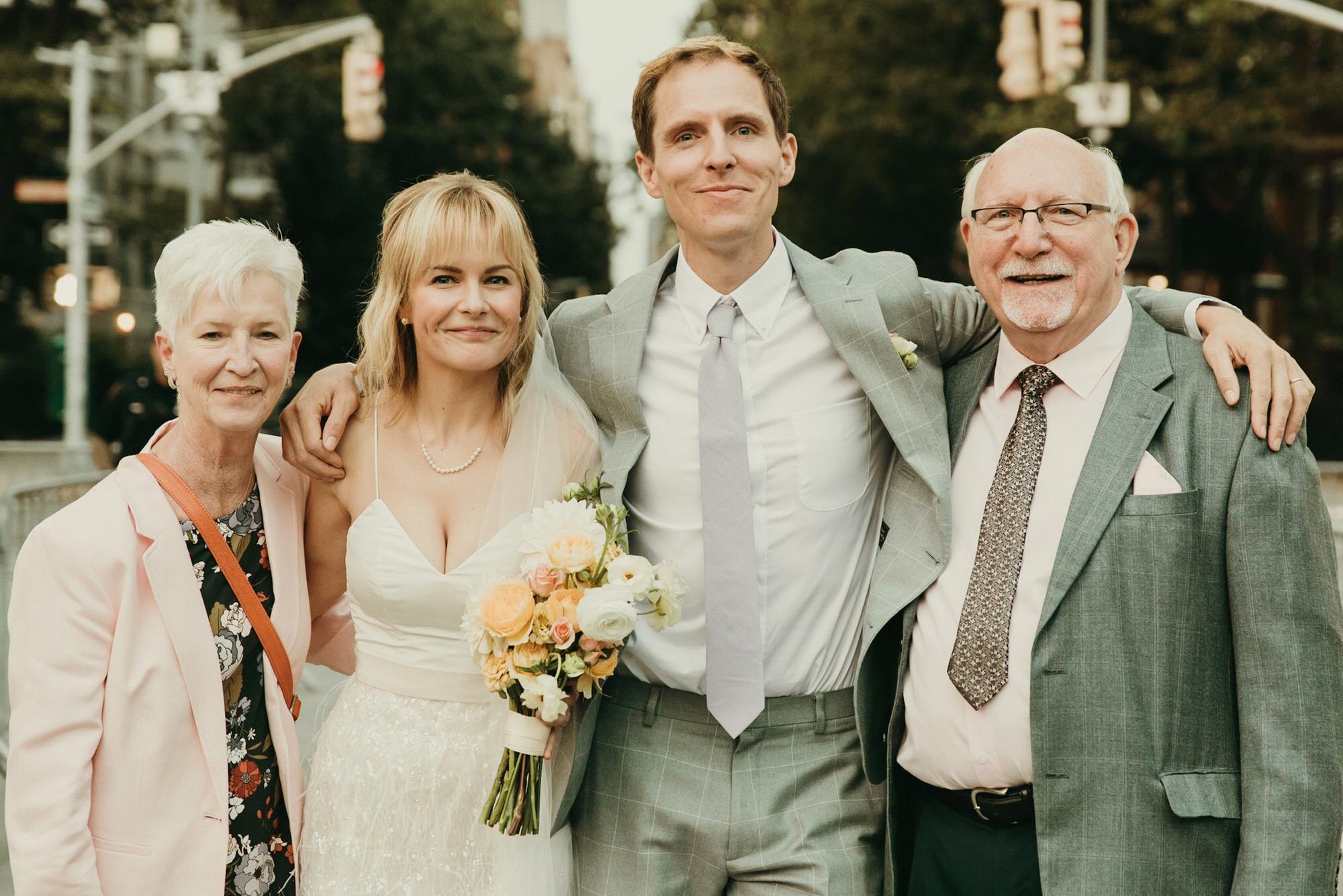 From Left: Karen, Rosebud, Andy, and Gary Haynes. 
Pic by @purroy_photo_video