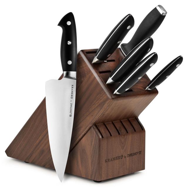 Kramer by Zwilling FC61 Stainless 7 Piece Knife Block Set