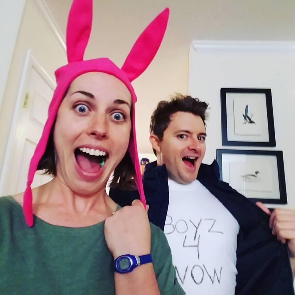 Best couples costume yet - Louise and Boo Boo from Bob's Burgers!