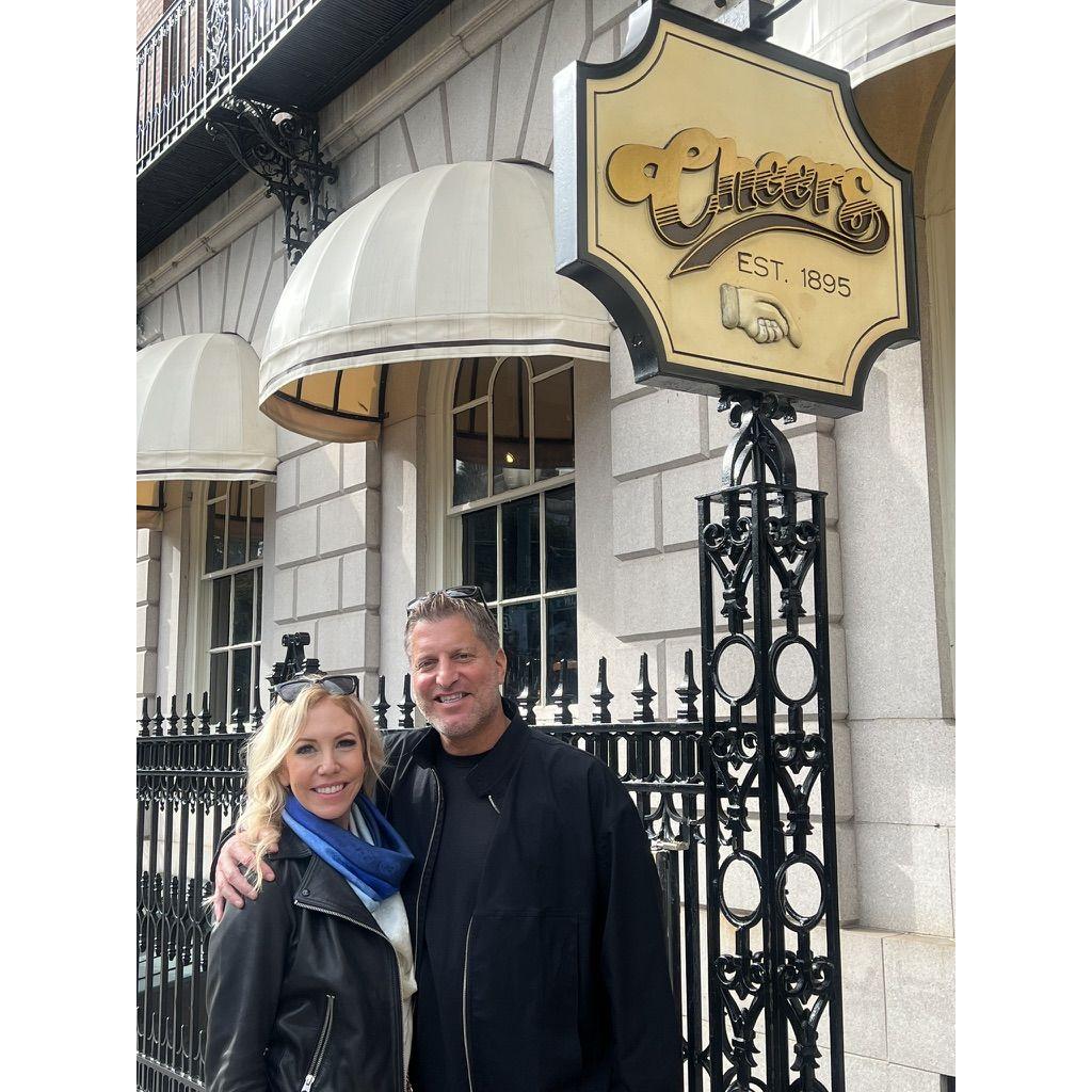 Woody checking out his old stomping grounds in Boston