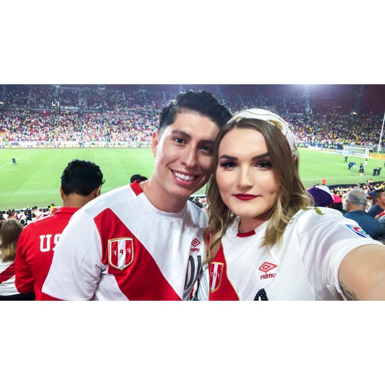 We spent the weekend in LA and got to meet the Peruvian national team, which had been a dream of Rolo's since he started watching soccer as a little boy. Aaaand we got to watch them beat Brazil!