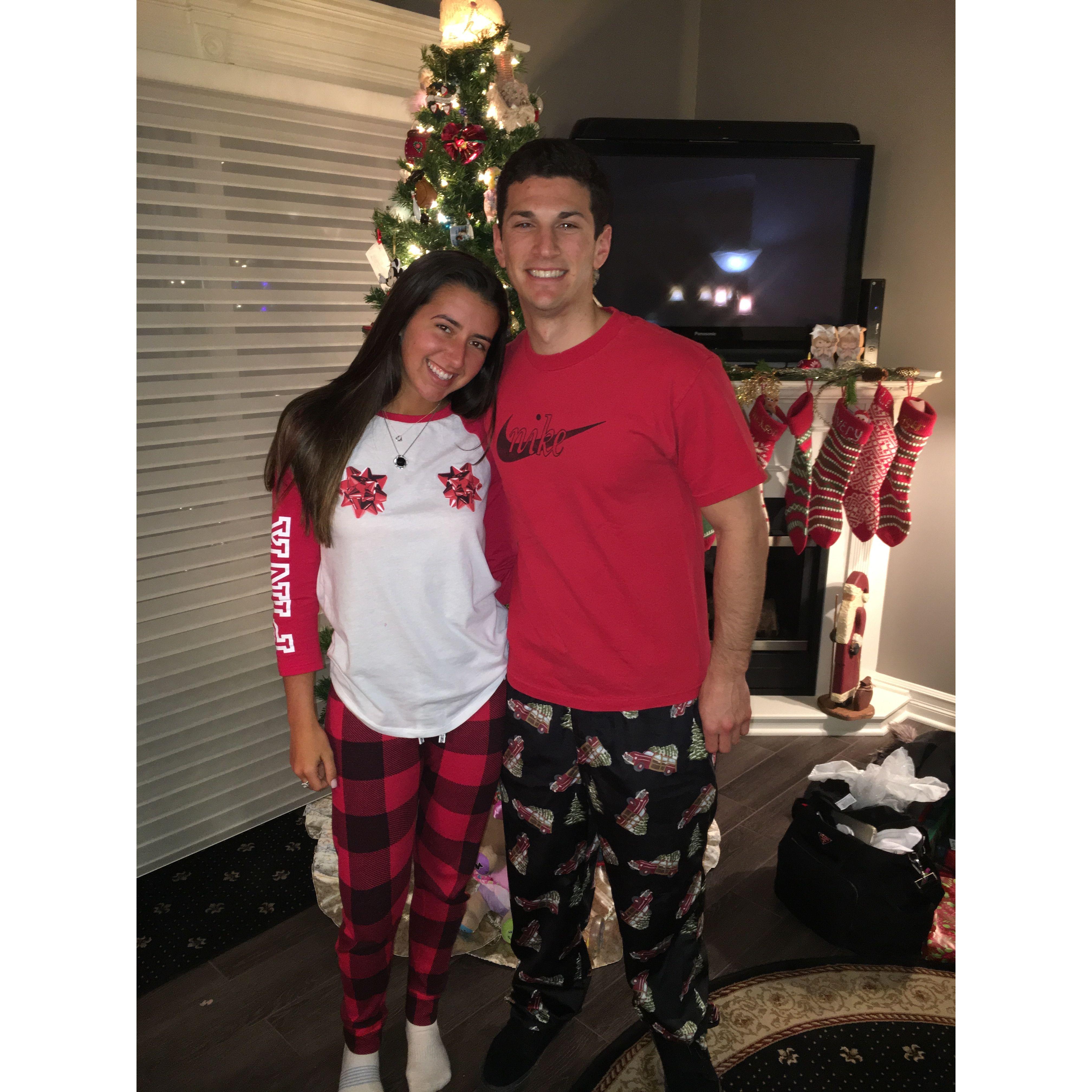 Our first Christmas together- December 2017