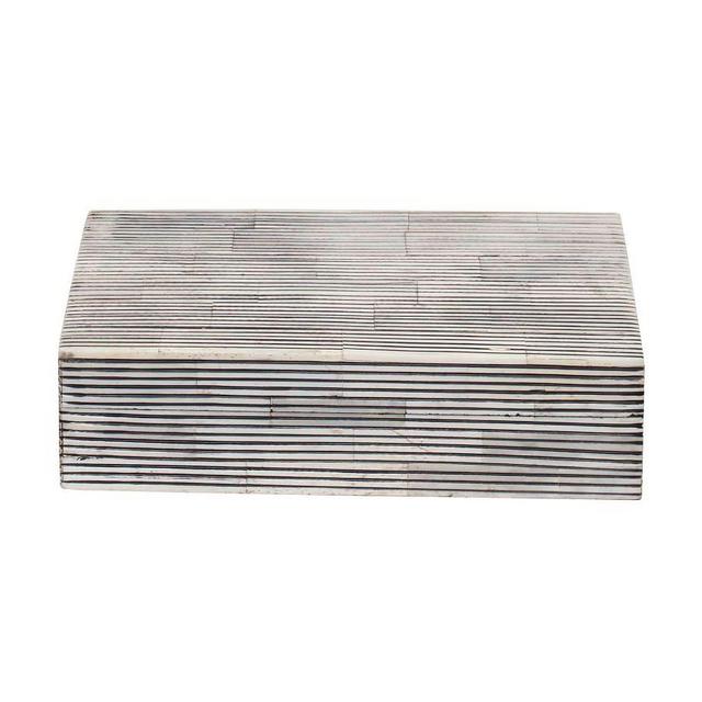 Delaney Black/White Decorative Box, Small