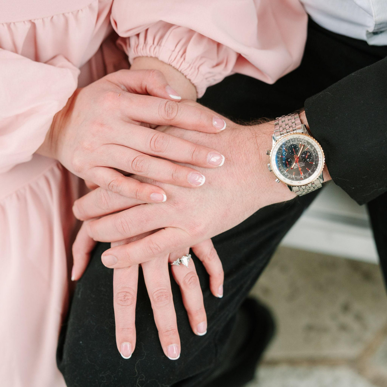 Thank you to our wonderful photographer, a close friend, Lauren Schlesselman of Lauren Nicole Imagery for capturing our engagement pictures at the Jewel Box and The Muny in Forest Park!