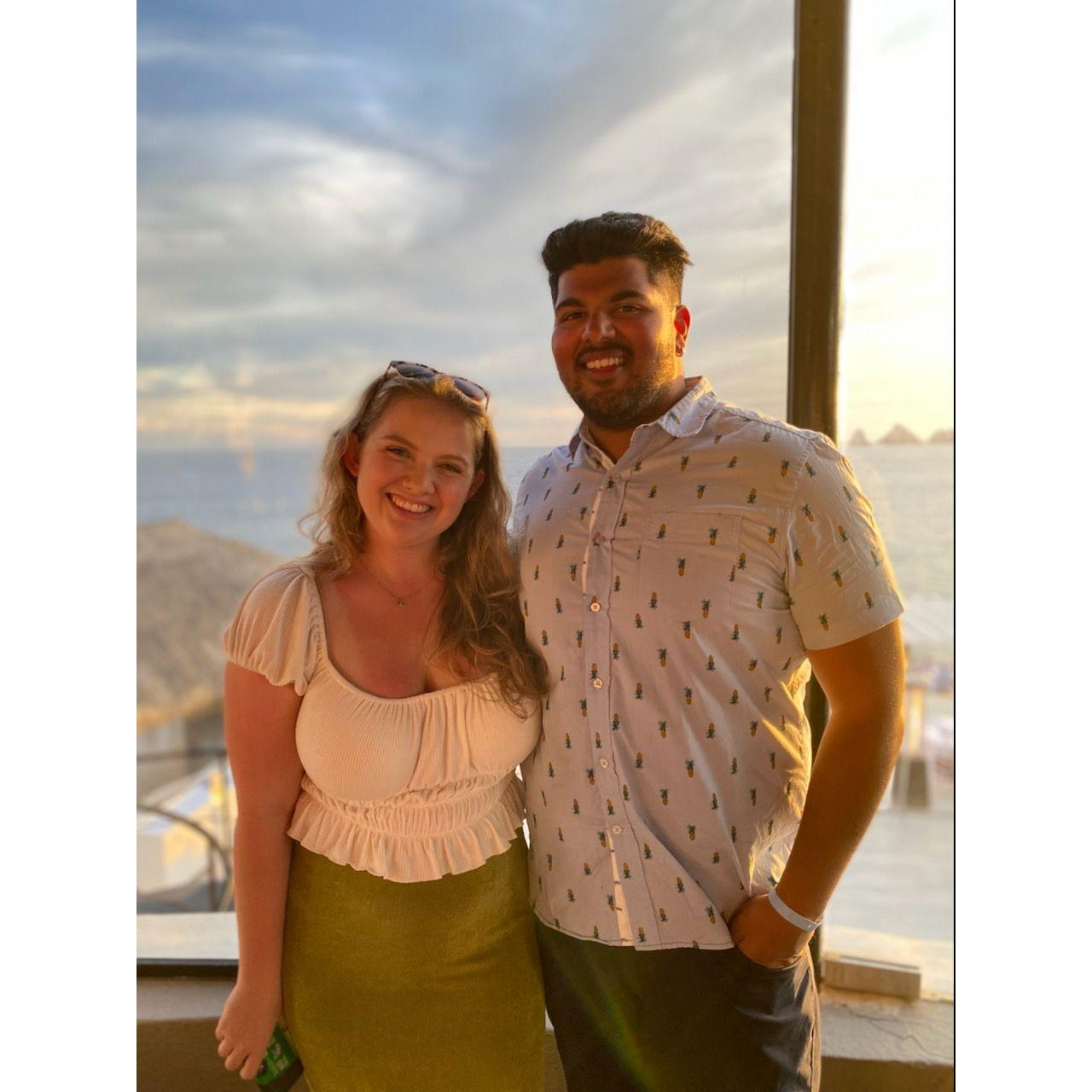 Our first vacation together