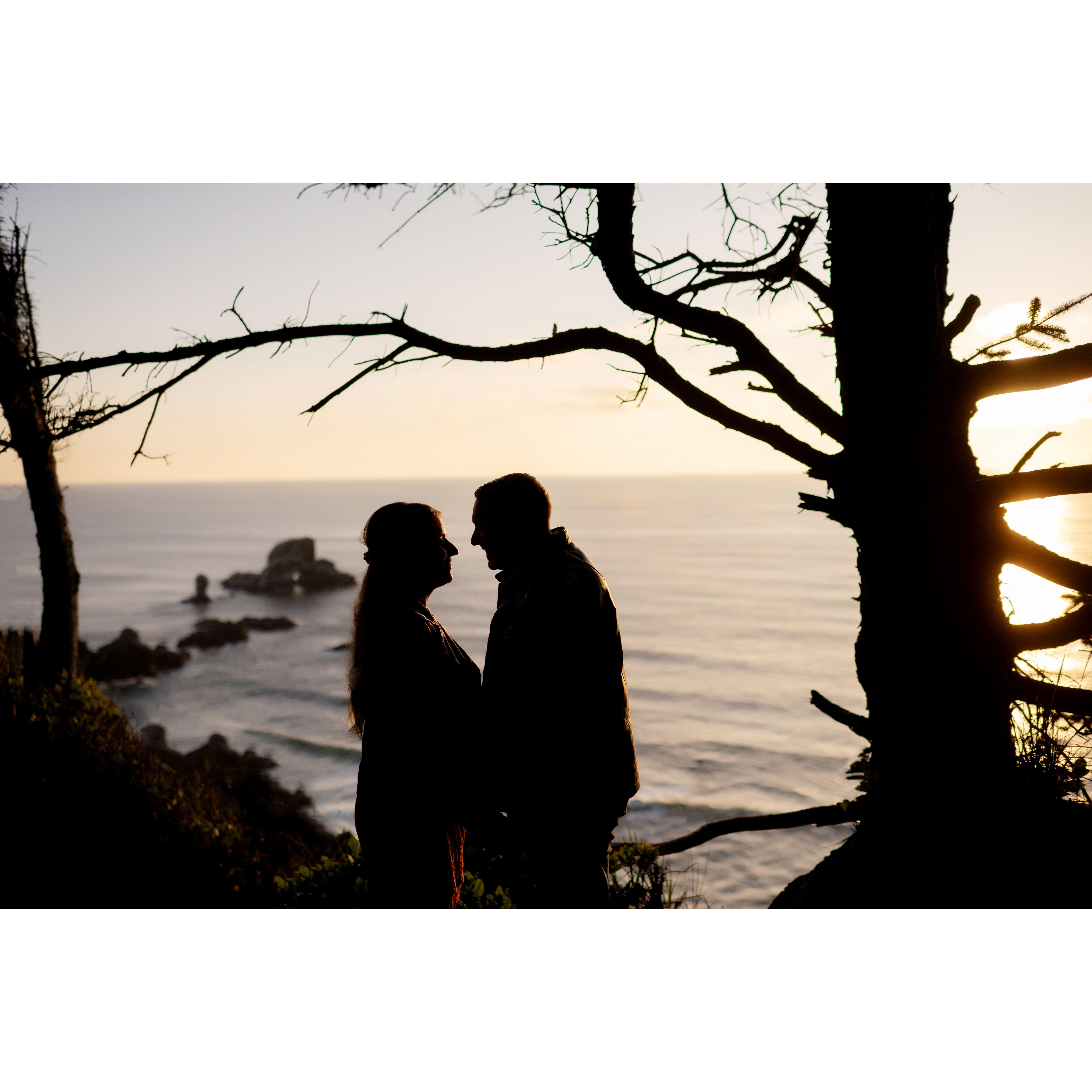 Engagement Photo Shoot. Ecola State Park, OR 9/7/23