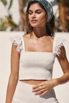 Peixoto Mariel Smock Top