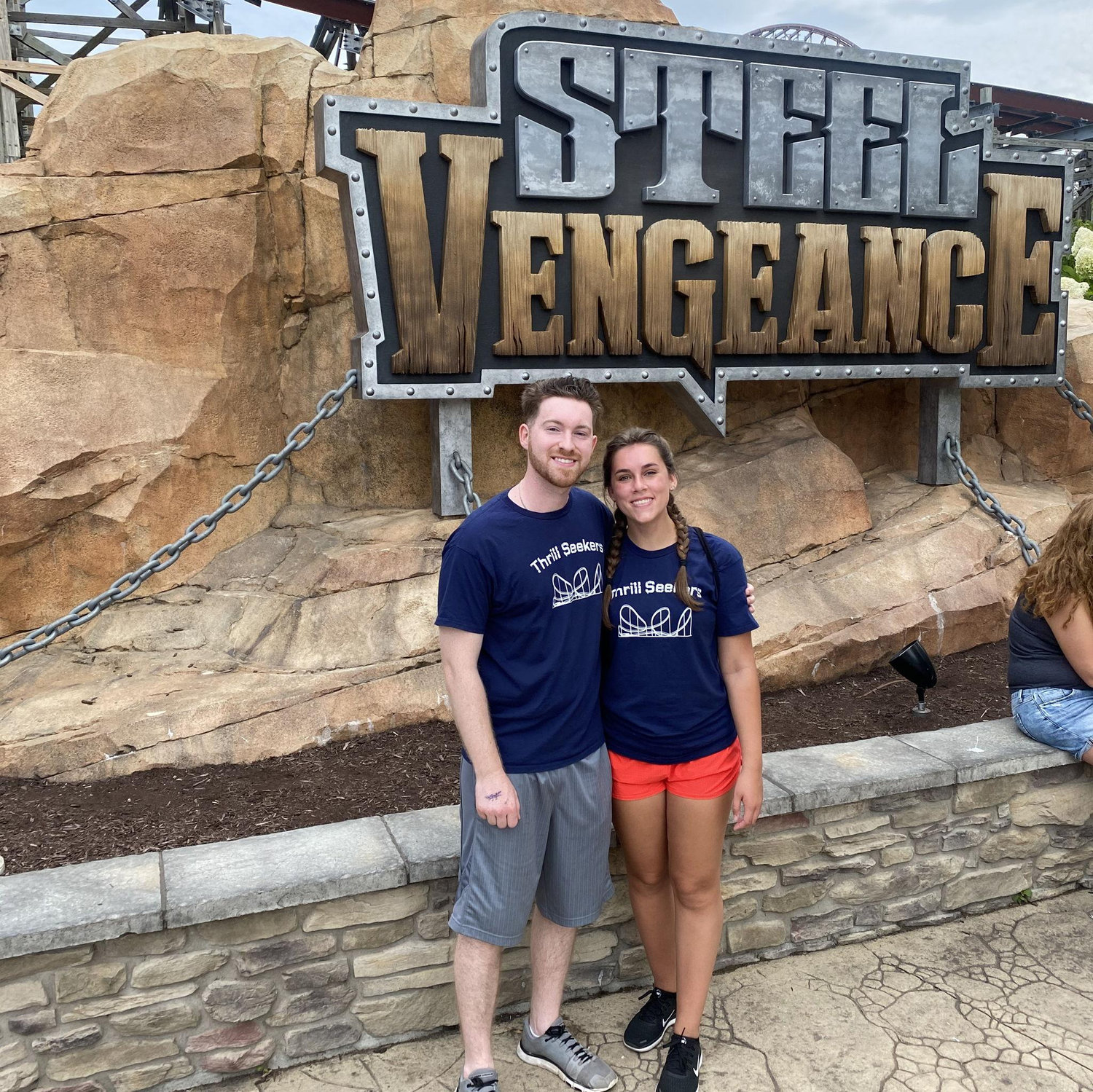 Our trip to Cedar Point with friends! Photo taken on August 13th, 2021.