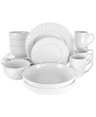 Elama Sienna Dinnerware Set of 18 Pieces