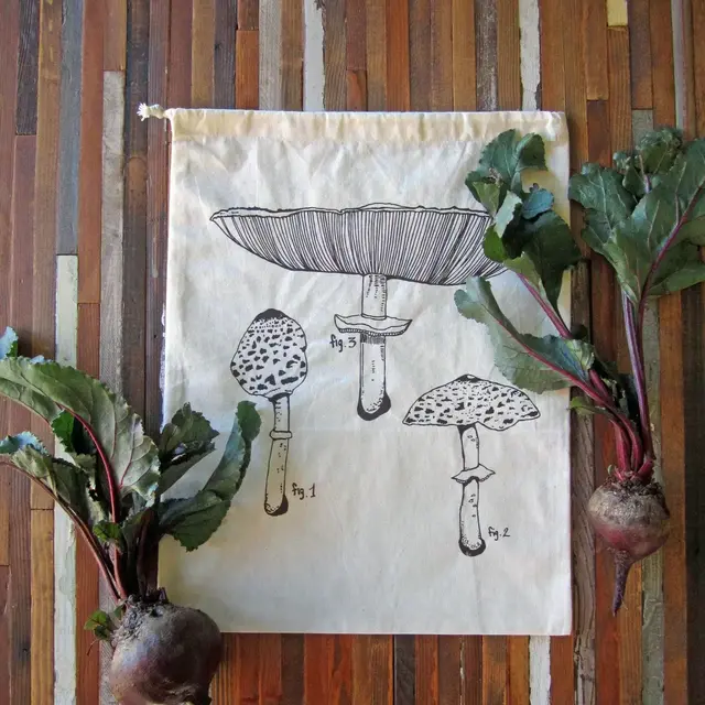 Mushroom Reusable Produce Bag