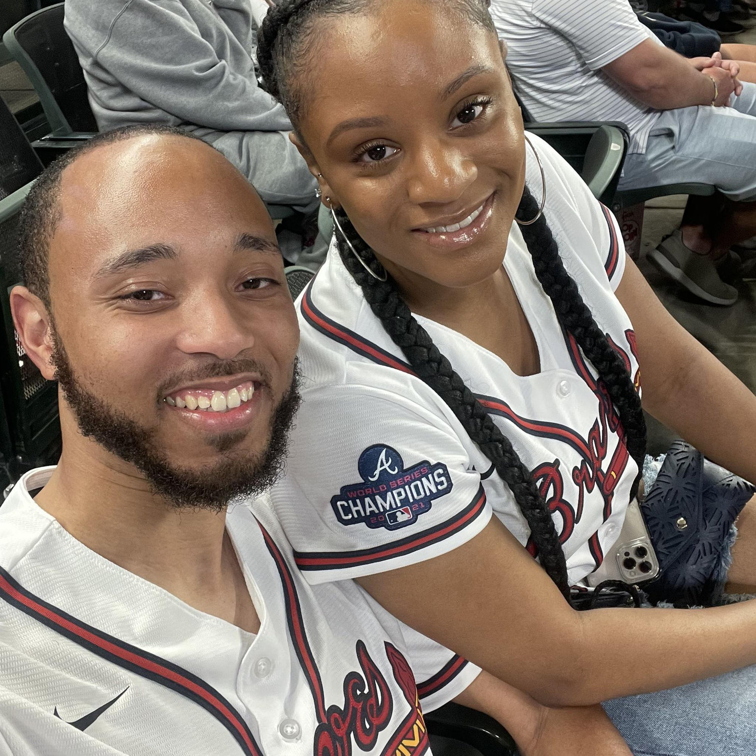 Our first Braves game April 2022