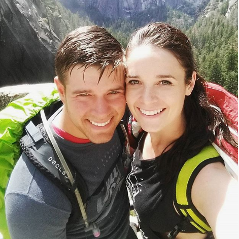 Yosemite is one of our favorite National Parks! This was at the top of the Mist Trail (Nevada Falls) in 2017