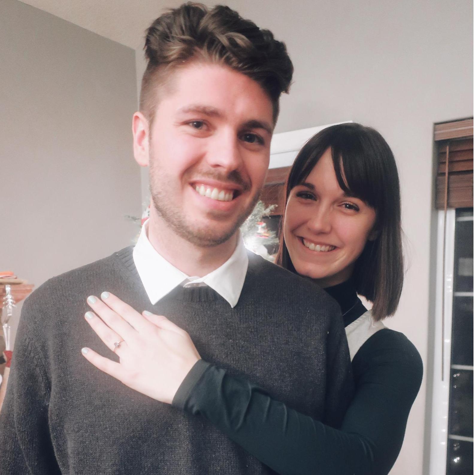 Our first photo engaged! 12.25.20