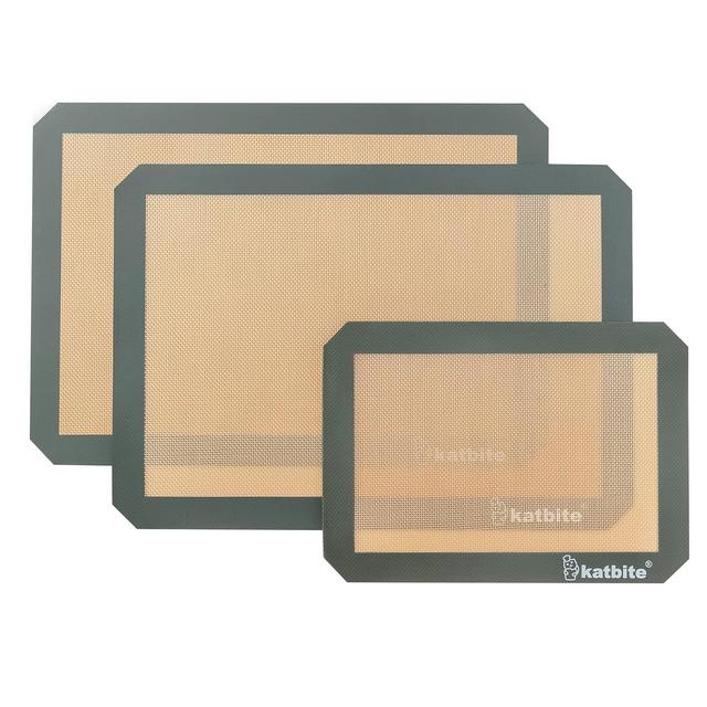Silicone Baking Mat, Set of 3