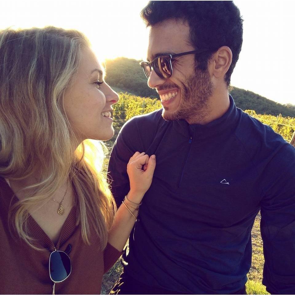 Hard not to be romantic while staying in a Tuscan vineyard.