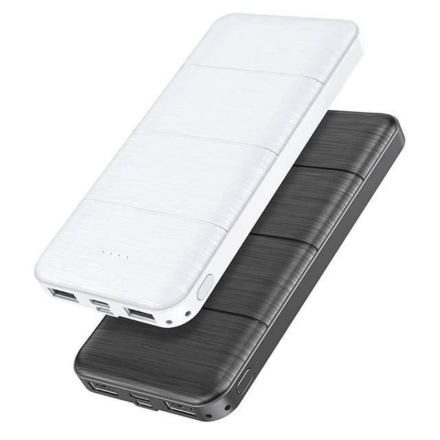 Portable-Charger-Power-Bank - 2 Pack 15000mAh Dual USB Power Bank Output 5V3.1A Fast Charging Portable Charger Compatible with Smartphones and All USB Devices