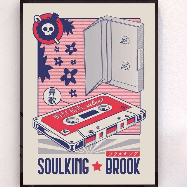 A3 POSTER || Soulking Brook - Vintage Manga