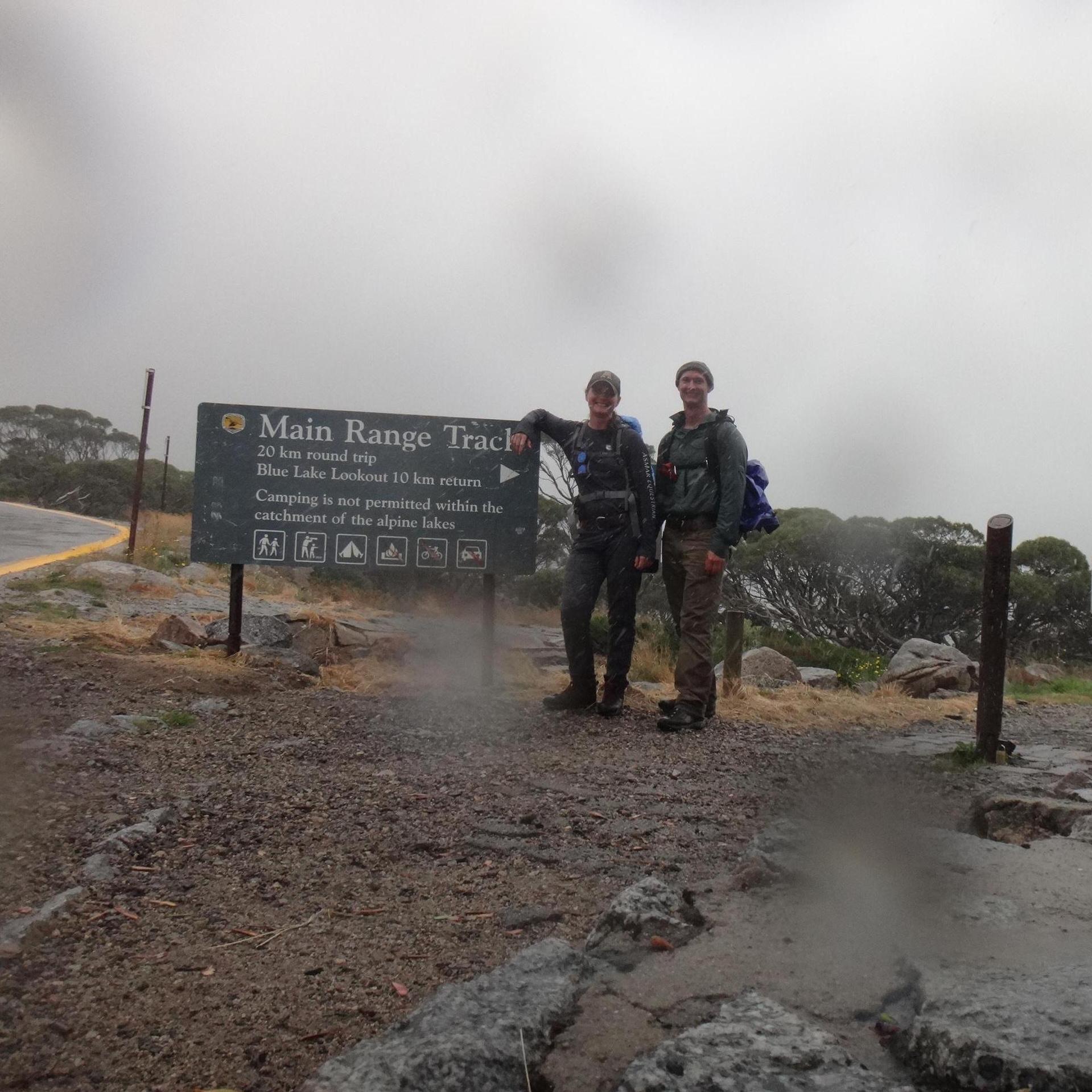 Main Range Track hike in the Snowy Mountains, Australia
