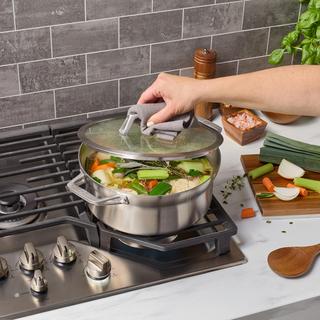 Motion Stainless Steel Dutch Oven with Lid