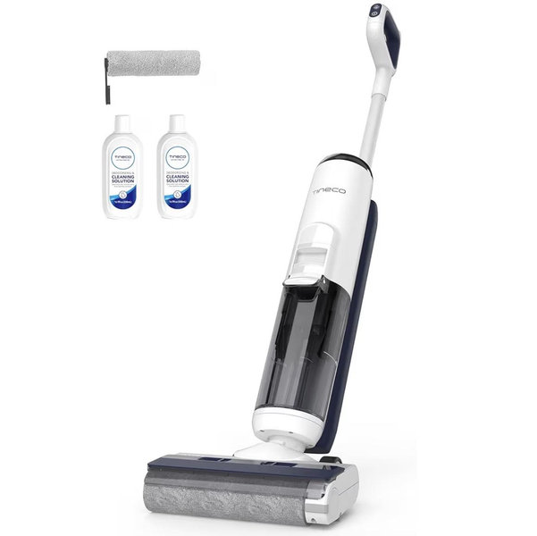 Tineco iFLOOR 5 Breeze Complete Wet Dry Vacuum Cordless Floor Washer, One-Step Cleaning for Hard Floors, Edge Clean, Auto Self-Cleaning, Lightweight & Cordless Design