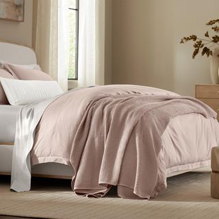 Organic Waffle Bed Blanket