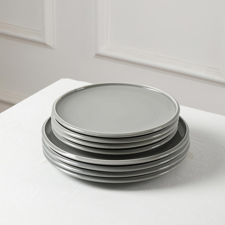 Earth & Clay, Earth & Clay Hazel 24-Piece Dinnerware Set, Service