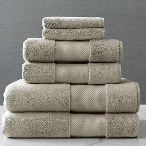 Resort Collection Bath Towel 6 pc Set in Cobblestone