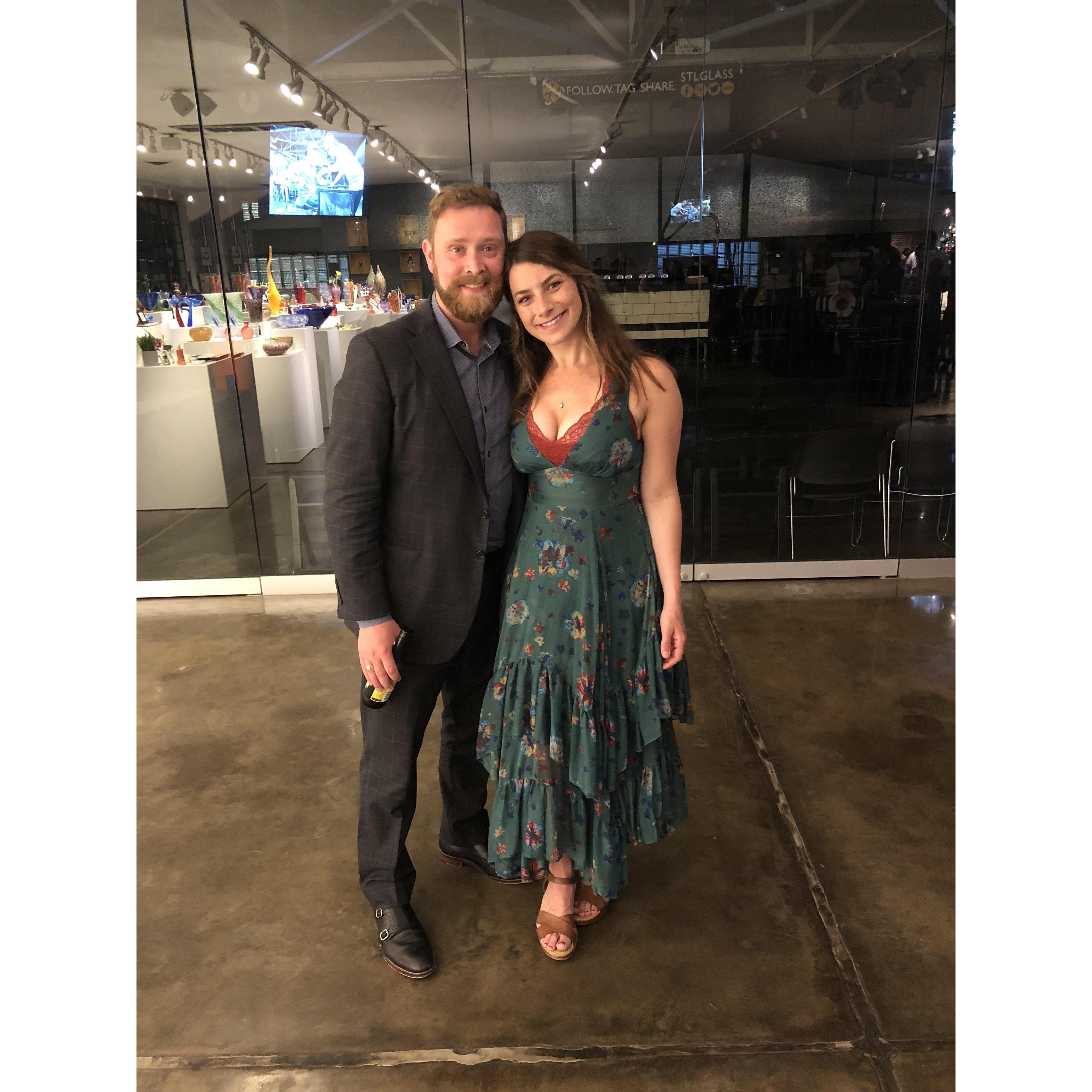 Fundraiser at the Third Degree Glass Factory