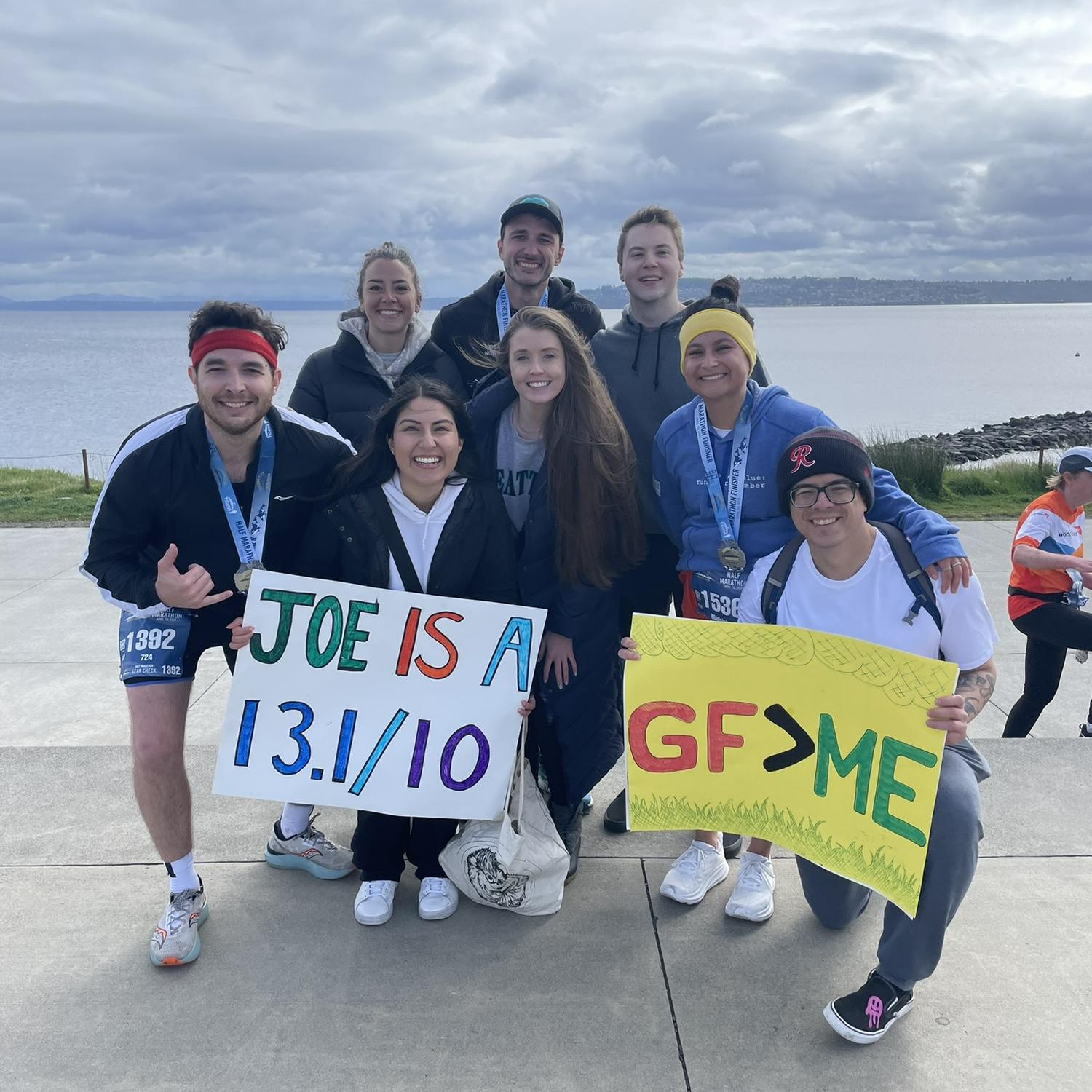 May 2024: Joe, Madz, & Alex run the TCMA Half Marathon!