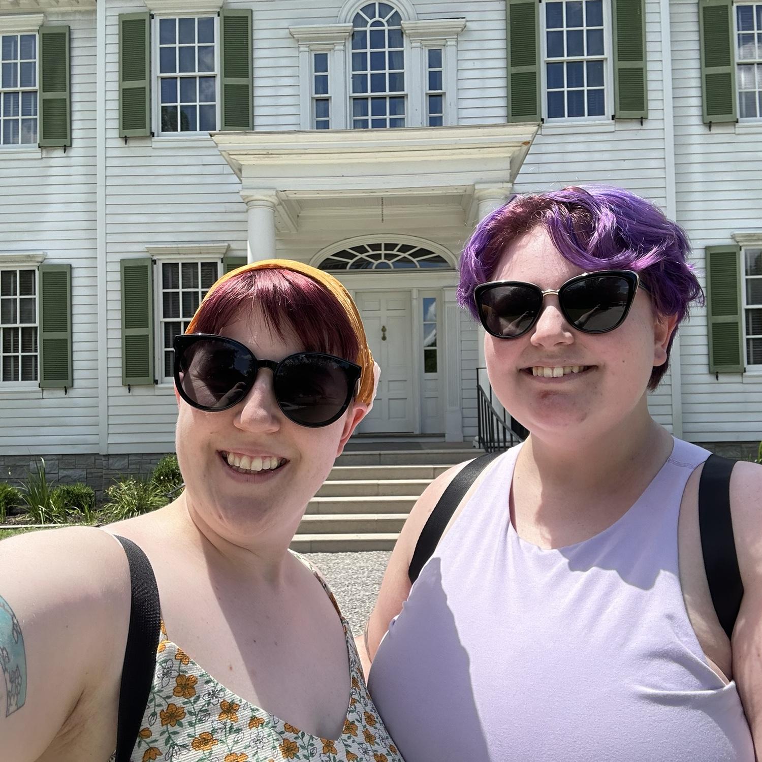 Outside of Blennerhassett Mansion