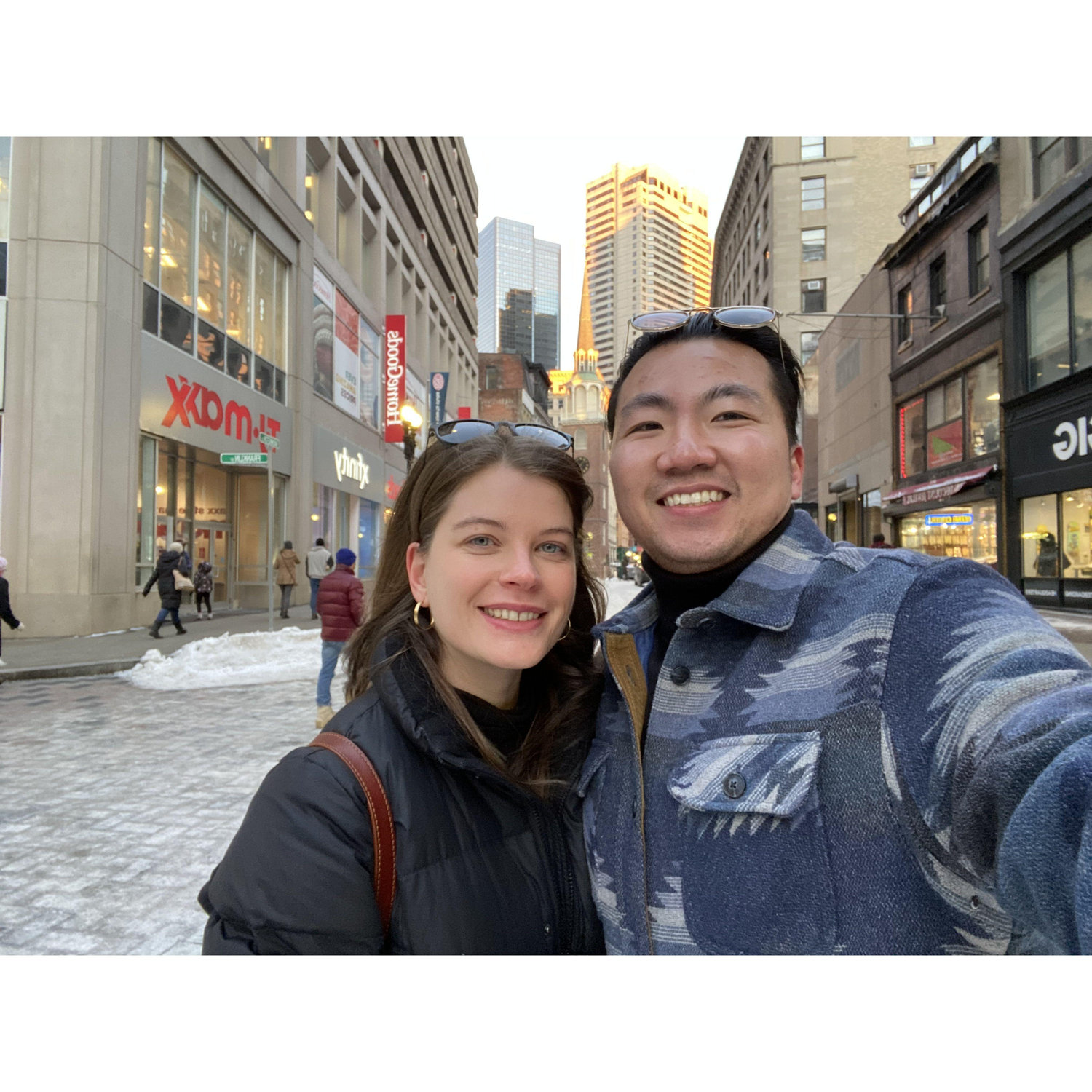 Taken on one of our first dates in the winter of 2022