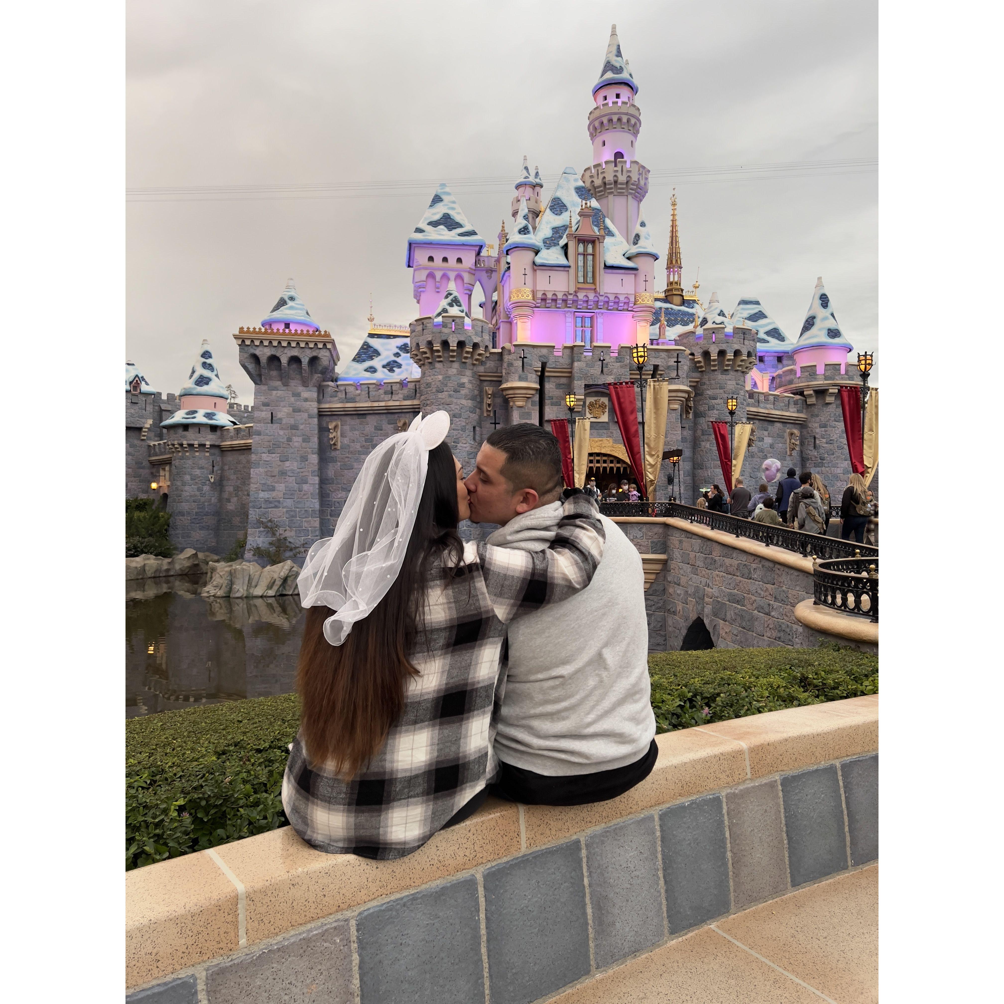 Our first trip after getting engaged