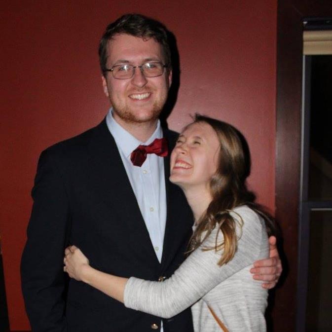 Tour Guide Formal c. 2016. Brooke is in fact wearing heels in this picture.