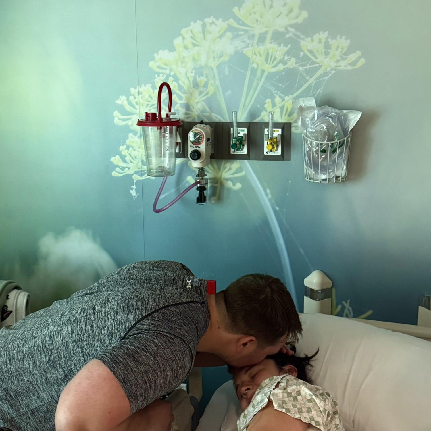 In labor