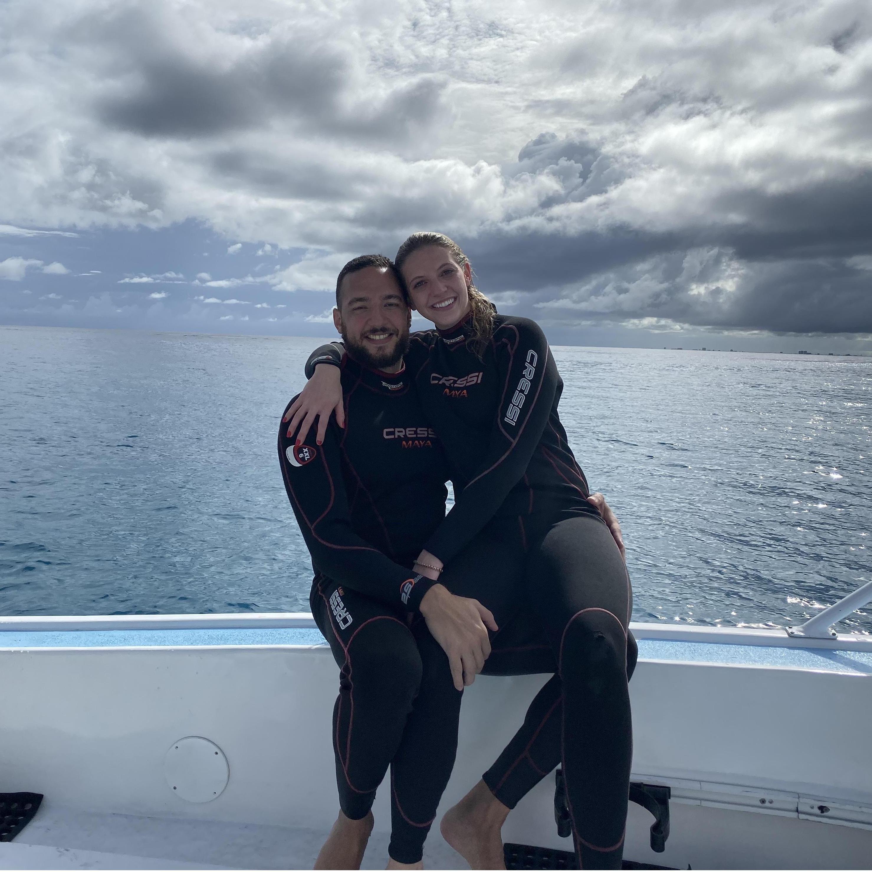 Scuba diving in Mexico