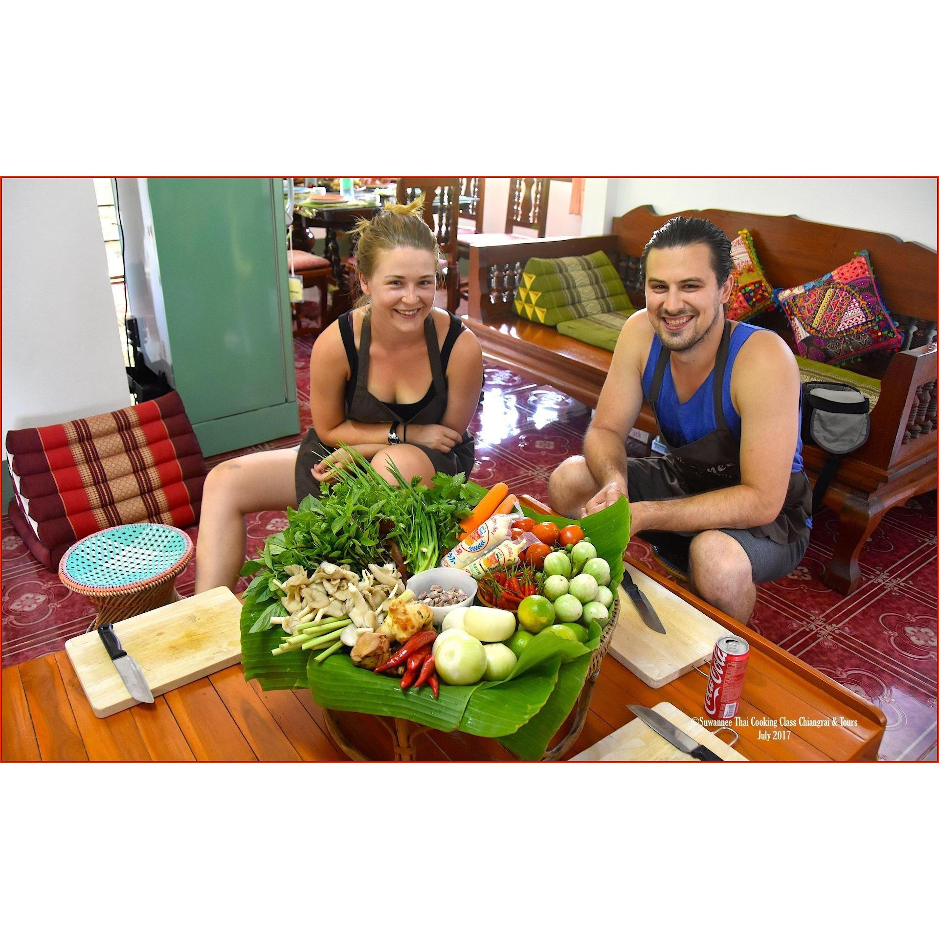 A cooking class in Chang Rai, with recipes we still make at home.