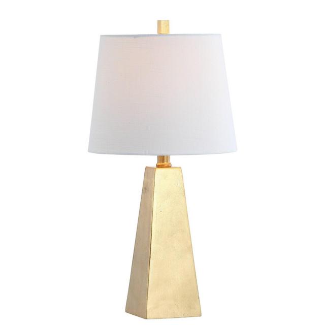 20.5" Alexis Resin Table Lamp (Includes LED Light Bulb)Gold - JONATHAN Y